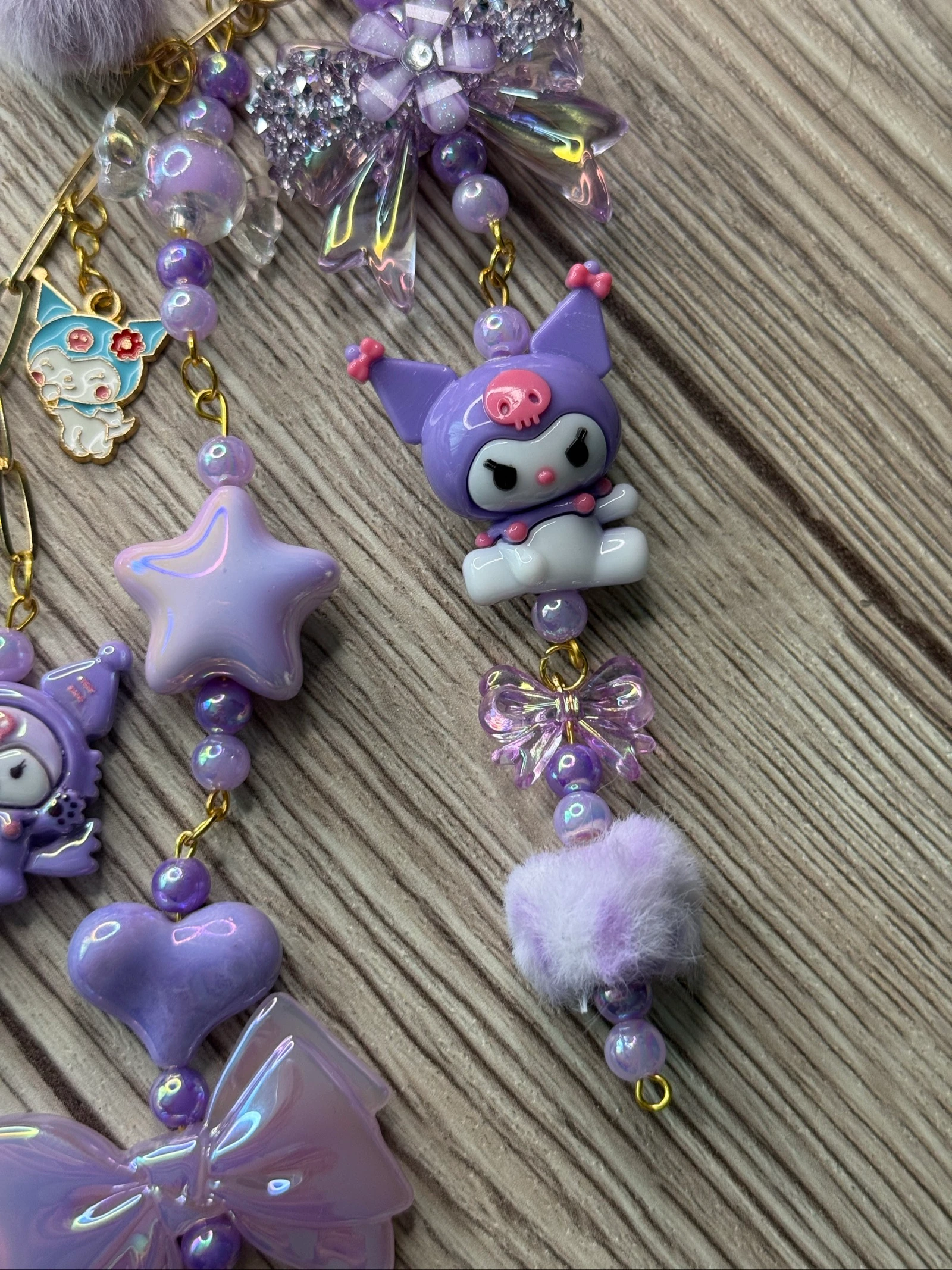 Bijou sac kuromi violet – photo 10